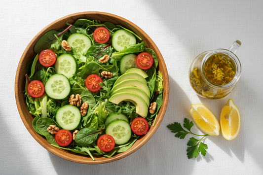 best salad dressing for high cholesterol